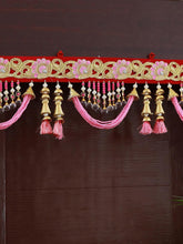 Pack Of 2 Pcs Handmade Door Bandarwal, Home Decor, Indian Toran, Indian Wedding favors, Tea Party Decor, Diwali Gift, Festive Decoration